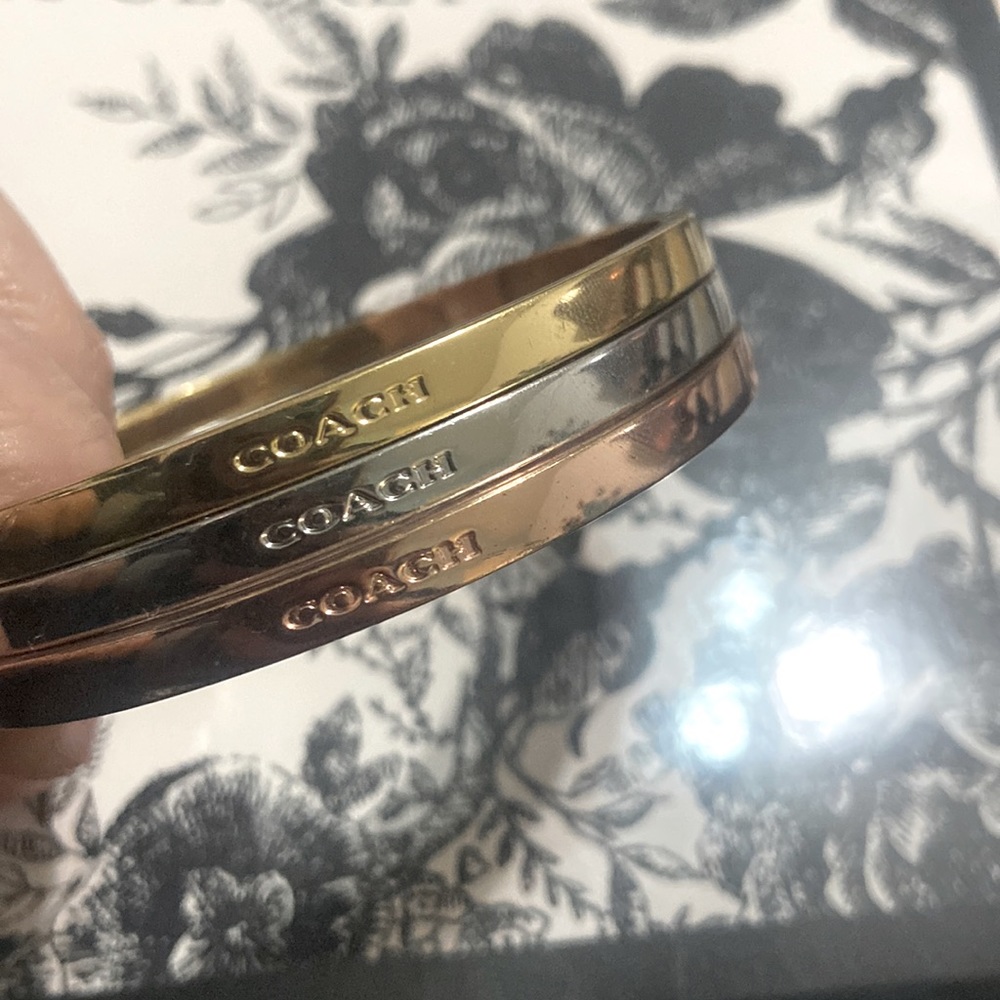 coach bangles 🤍